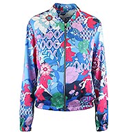 BLOUSON GALIA BLEU MULTI - Tinta Style