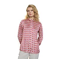 CHEMISE GEORGINA LILA PINK - Tinta Style