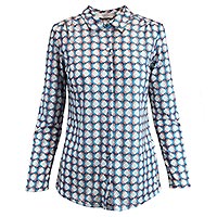 CHEMISE GYPSE ICE PEACOCK - Tinta Style