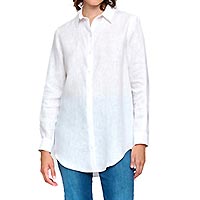 CHEMISE SEGOVIA LIN BLANC - Bariloche