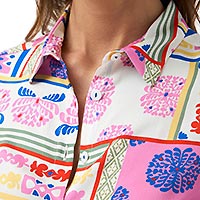 CHEMISE SENSASS PINK MULTI - Bariloche