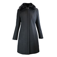 MANTEAU CORDOBA NOIR - Tinta Style