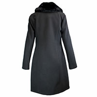 MANTEAU CORDOBA NOIR - Tinta Style