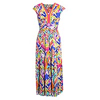 MAXI DRESS VALERIA MULTI - Tinta Style