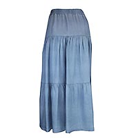MAXI SKIRT SMERALDA DENIM - Tinta Style