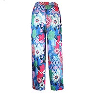 PANTALON GALIA BLEU MULTI - Tinta Style