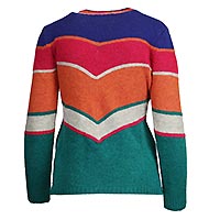 PULL SOLANGE BLEU MULTI - Bariloche