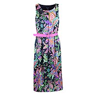 ROBE LUNEL NIGHT PINK MULTI - Bariloche