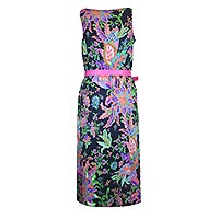 ROBE LUNEL NIGHT PINK MULTI - Bariloche