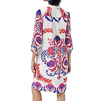 ROBE STELLA BLANC MULTI - Bariloche