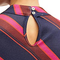 TOP GLORIA BLEU ROSE - Tinta Style