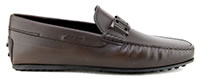 CITY GOMMINO DOUBLE T MARRON - Tod's