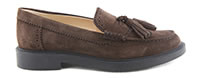 MOCASSINO PUNCHED BROWN - Tod's