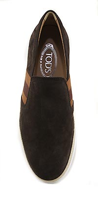 PANTOFOLA SLIP ON STRAP CHOCO - Tod's