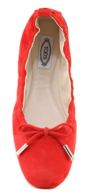TODS BALLERINA COQUELICOT - Tod's