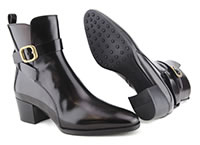 TODS BOOTS STRAP BUCKLE NOIR - Tod's