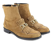 TODS FRANGIA BOOTS BISCUIT - Tod's