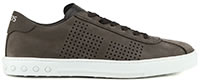 TODS SNEAKER XY PUNCHED CHOCO - Tod's
