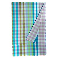 FOULARD HENRI BLUE MULTI - Traits Paris