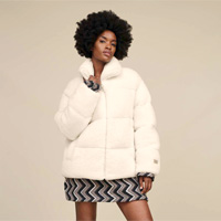 EMMALYN CREAM FLUFF JACKET - UGG
