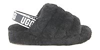 FLUFF YEAH LOGO SLIDE BLACK - UGG