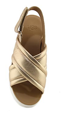 ZAYNE CROSS SANDAL GOLD METAL - UGG