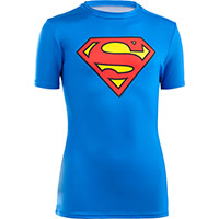 BOYS AE SUPERMAN BLEU - Under Armour