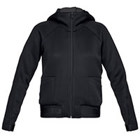 HOODIE MOVE FZ BLACK - Under Armour