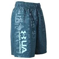 SHORT WOVEN EMBOSS BLUE - Under Armour