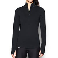 STREAKER W ZIP BLACK - Under Armour