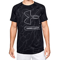 TSHIRT MK1 TONAL PRINT BLACK - Under Armour