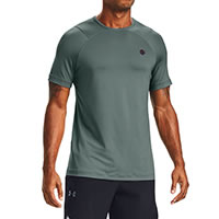 TSHIRT RUSH FITTED TEAL - Under Armour