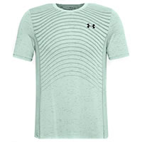 TSHIRT SEAMLESS WAVE BLUE - Under Armour
