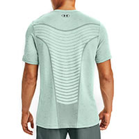 TSHIRT SEAMLESS WAVE BLUE - Under Armour