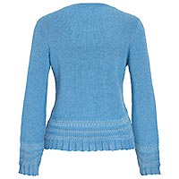 ALYA PULL GLITTER BLUE - Vila