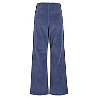 BABETTE WIDE CORD PANTS INDIGO - Vila