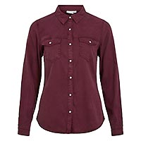 BISTA DENIM SHIRT FIG - Vila