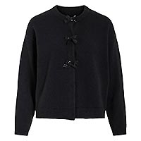 BRIANNA CARDIGAN BLACK BEAUTY - Vila