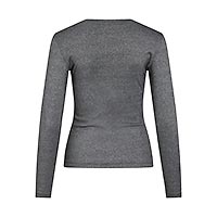 CATREA TOP GLITTER BLACK - Vila