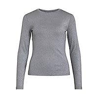 CATREA TOP GLITTER GREY - Vila