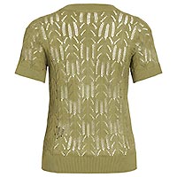 COTTI KNIT TOP SAGE - Vila