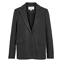 DACEY BLAZER DARK GREY - Vila