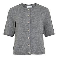 DAINTY KNIT MED GREY - Vila
