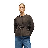 DARLA JACKET SEAL BROWN - Object