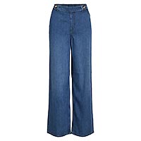 DIANA WIDE JEAN MED BLUE - Vila