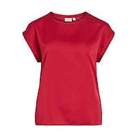 ELLETTE TOP JESTER RED - Vila