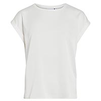 ELLETTE TOP SNOW WHITE - Vila