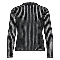 FATIMA CREW BLACK BEAUTY - Vila