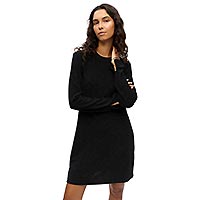 FILIPA DRESS SILVER BLACK - Object