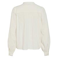 HEART SHIRT CLOUD DANCER - Vila